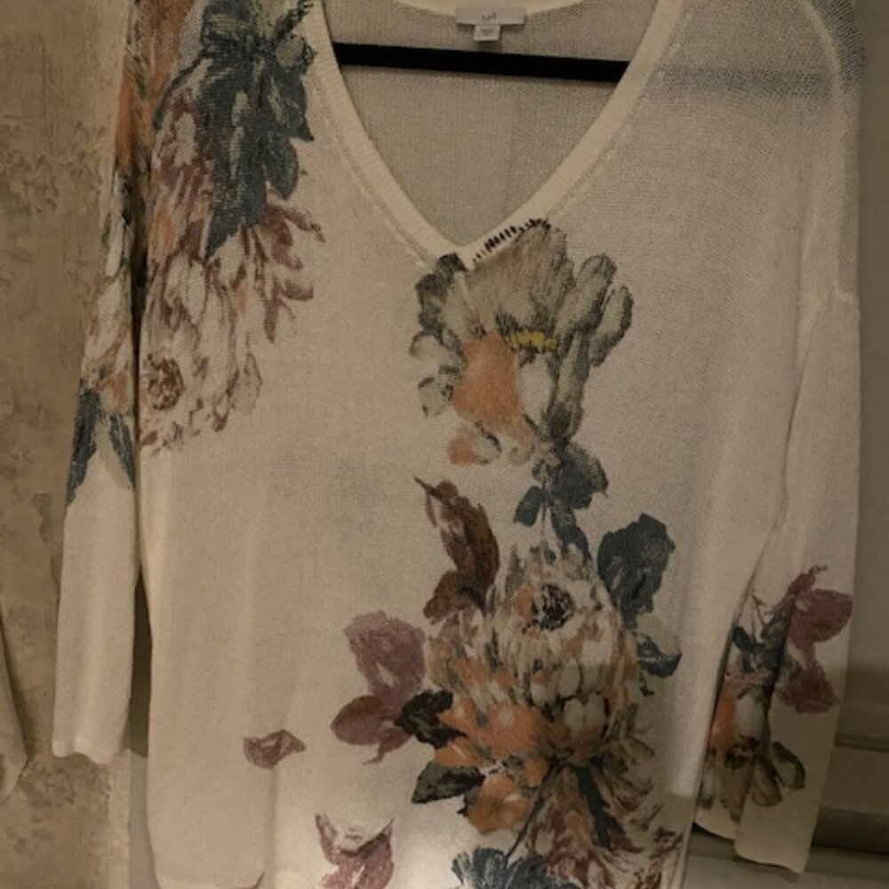 J.Jill Open Knit Sweater